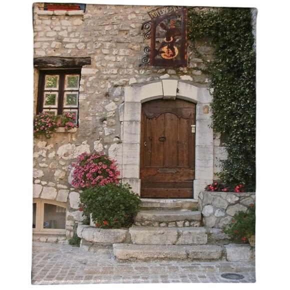4 Photo Prints French Countryside Canvas Mounted Wall Art 8 x10" - Picture 2 of 16